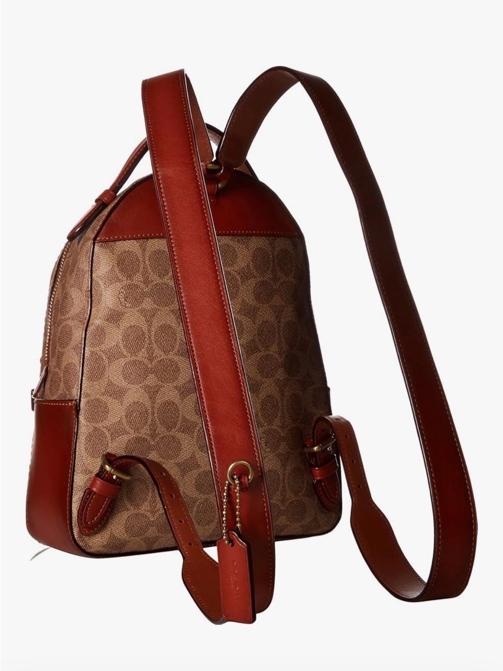 Coach Campus Backpack 23 In Signature Coated Canvas& Refined Calf Leather - Picture 3 of 14